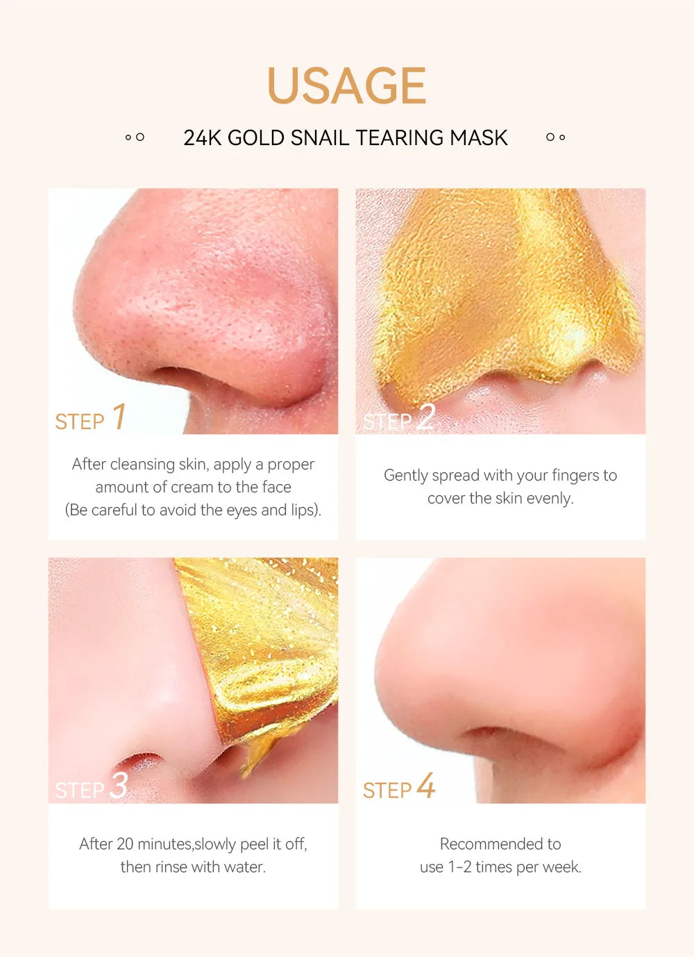 The 24K Gold Peel Mask