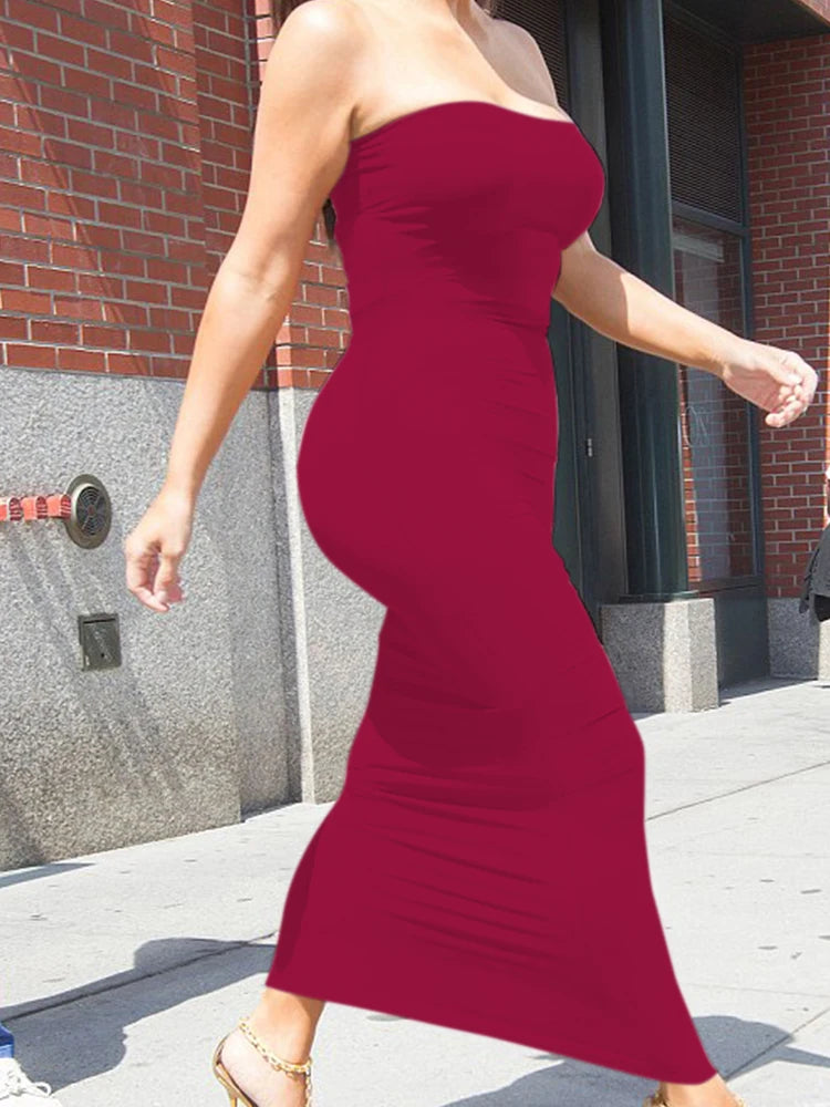 The Wrap Maxi Dress