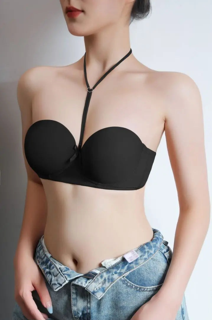 Gratitude More Than Ten Years Of Companionship Buy 3 Bras Get 1 Jewelry Free Neck-Hanging Bra With Two Wearing Gather Sexy Back