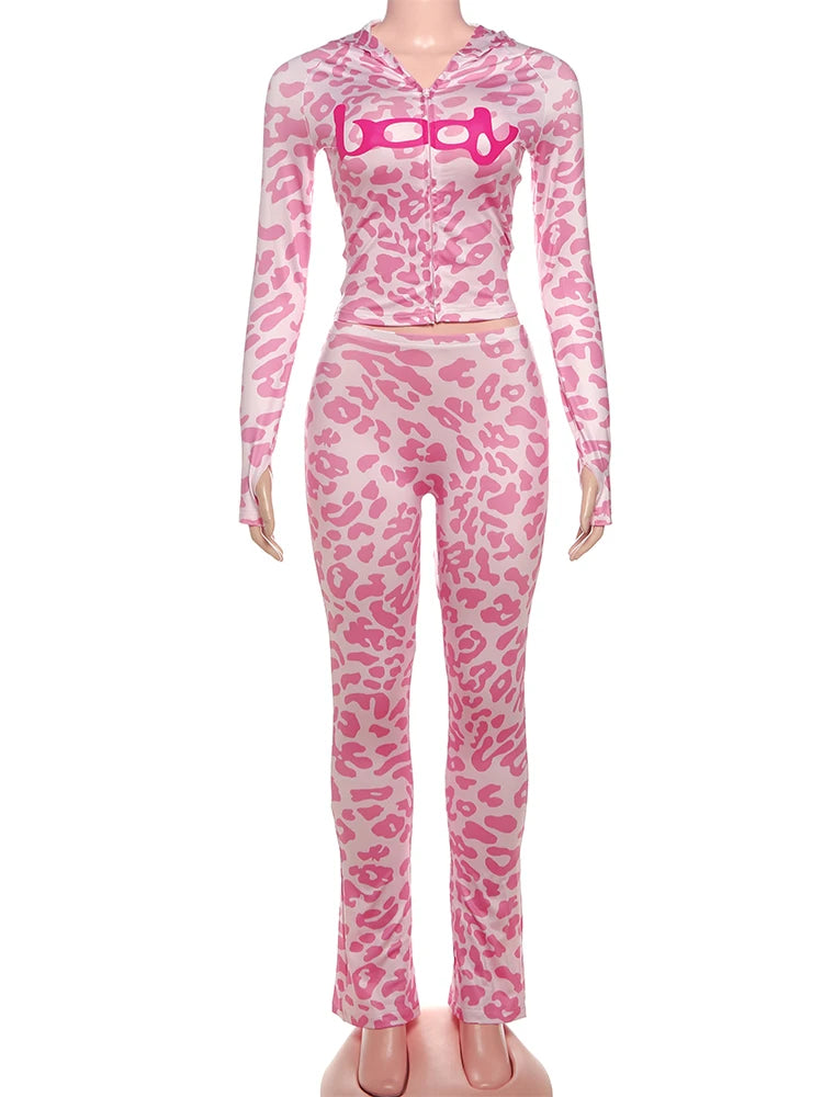 The Zip Hoodie Legging Set