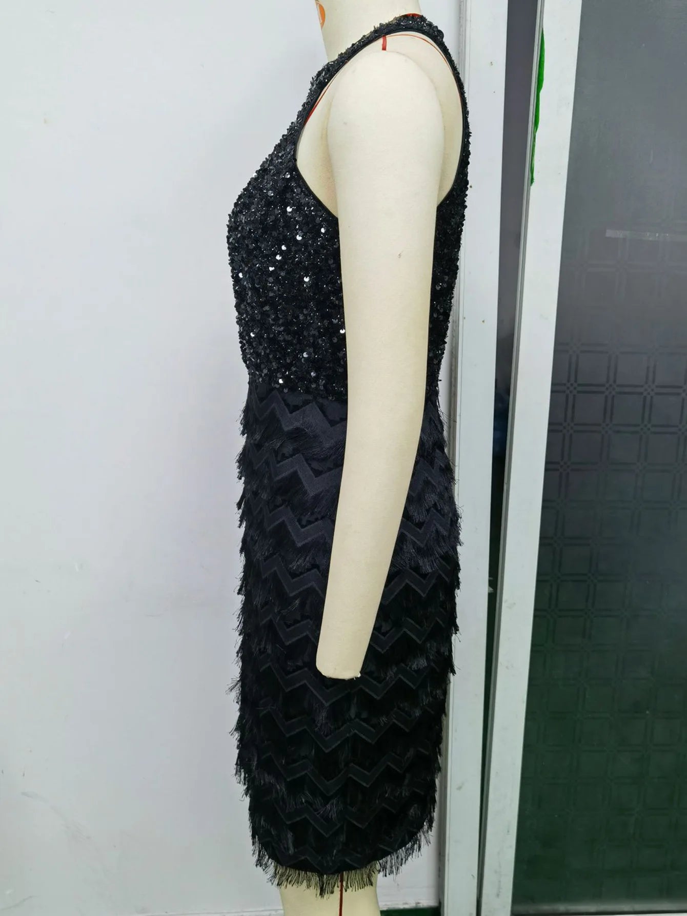The Tassel Sequin Mini