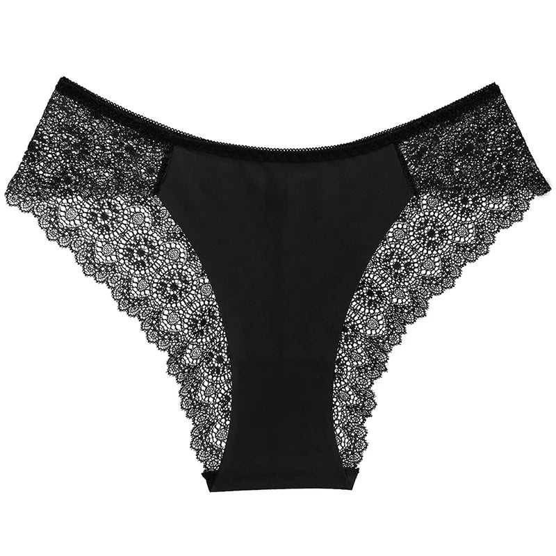 The 6-Pack Lace Hollow-Out Brief Set