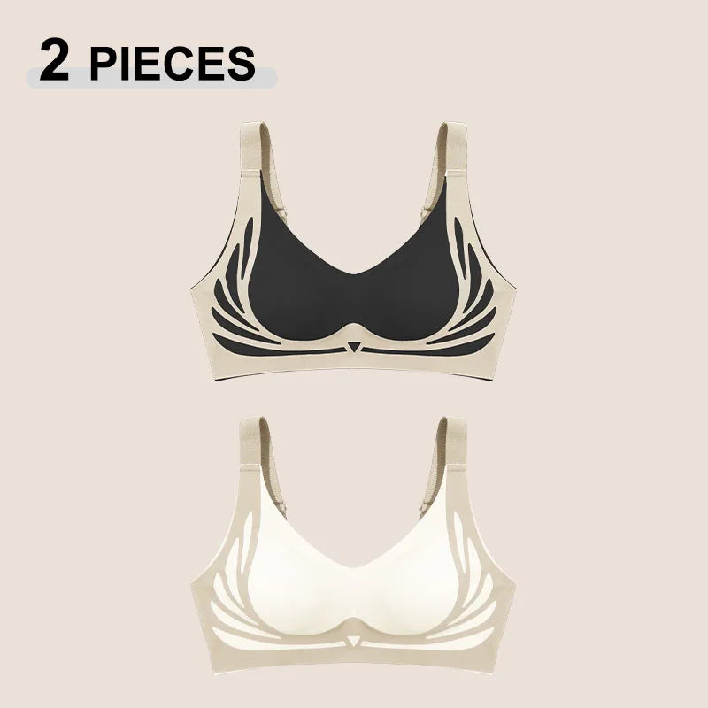 The Angel Wings Seamless Push-Up Bra