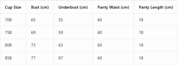 Sexy Lace Floral Women's Underwear Set Double Straps Push-Up Bra Hollow-Out Sexy Panties