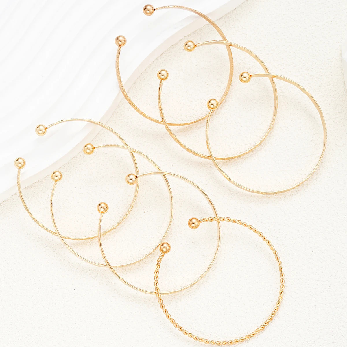 The 7-Piece Goth Bangle Set