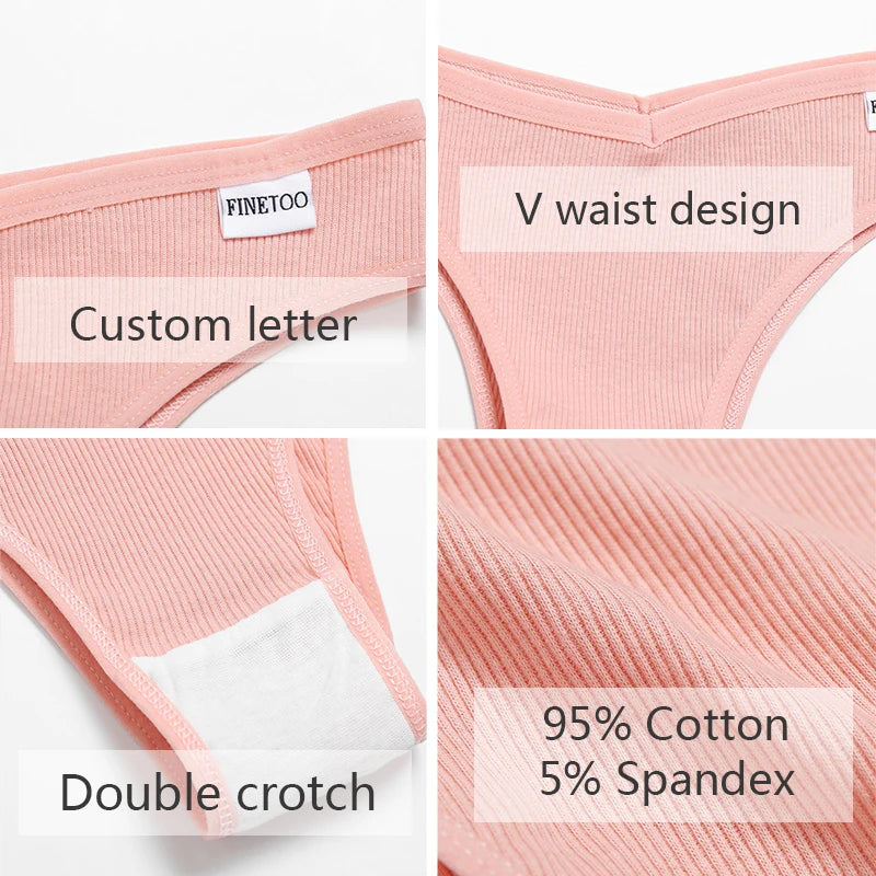 The 5-Pack Cotton Brazilian Brief Set