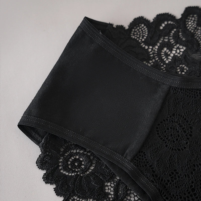 The 3-Pack Floral Embroidery Lace Brief