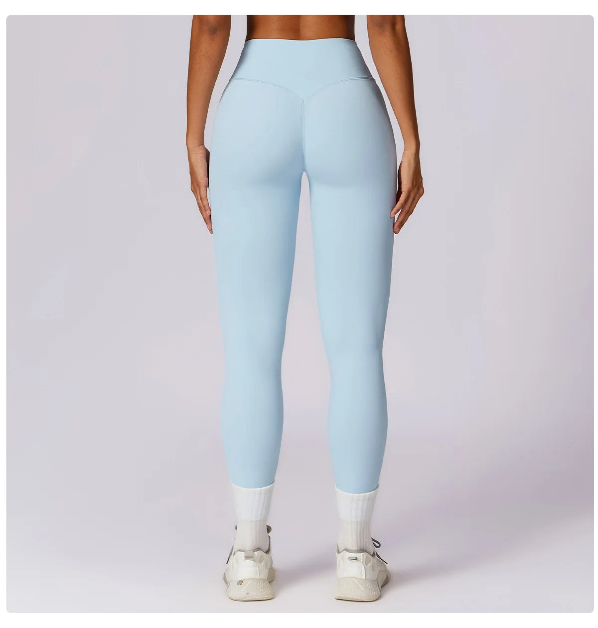 Butt Lifting Running Leggings Women 2025 High Waist Quick-Dry Naked Feel Yoga Pants Tummy Control Outdoor Workout Tights for Gym
