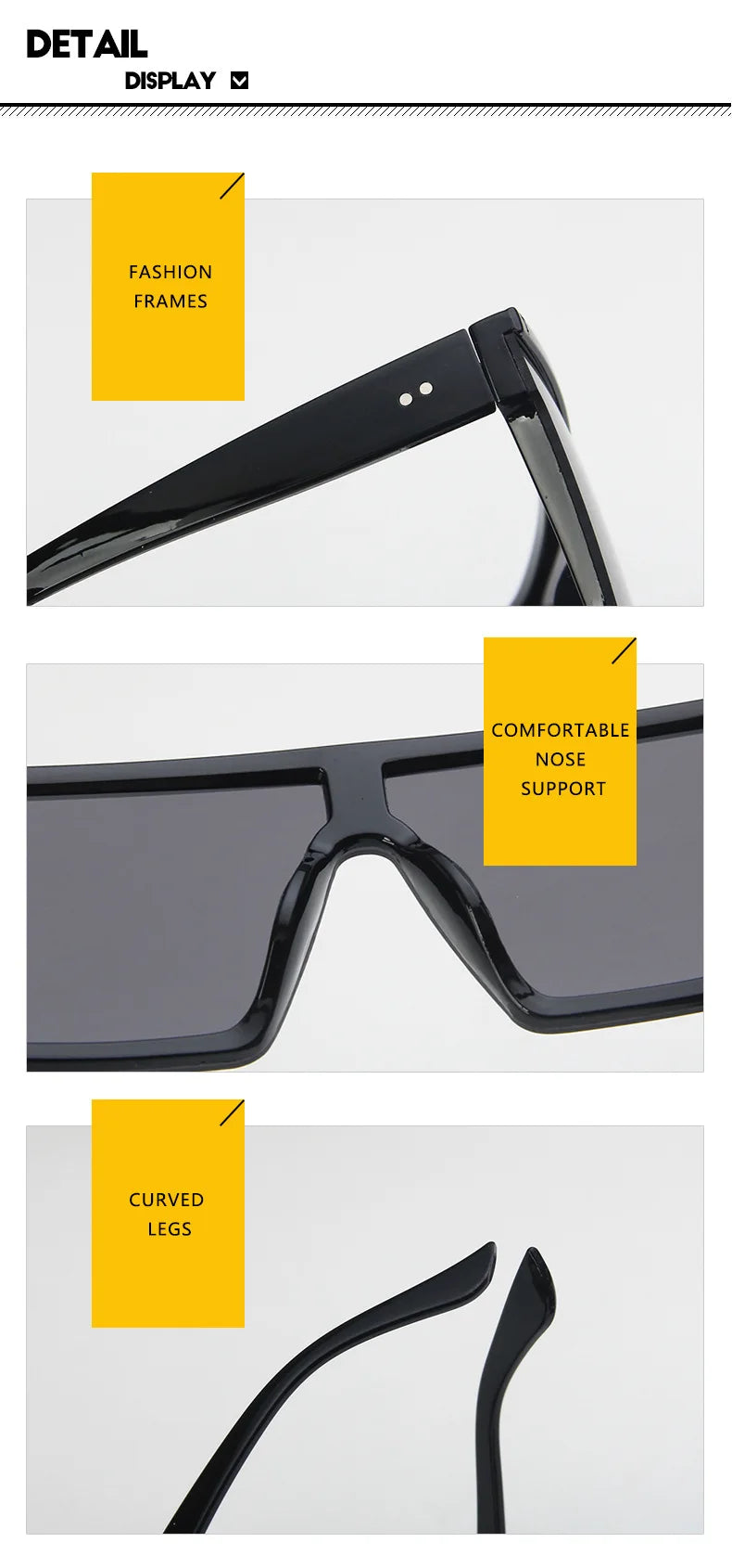 The Statement Shield Sunglasses