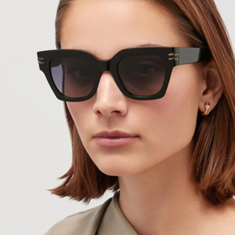 The Oversized UV Blocking Square Sunglasses