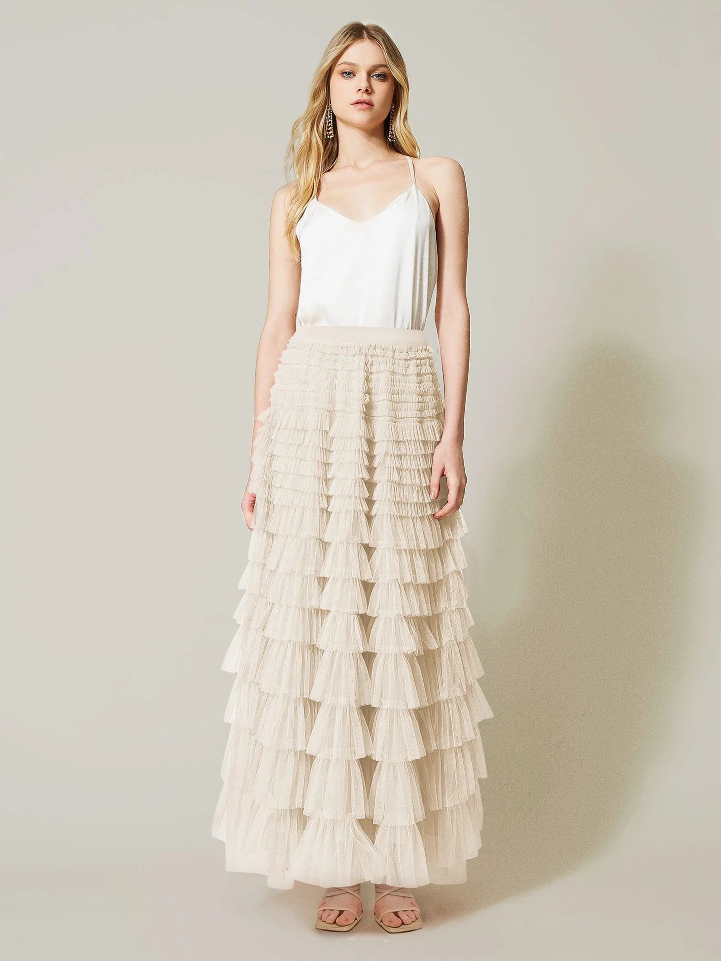 The Boho Multilayer Tulle Maxi