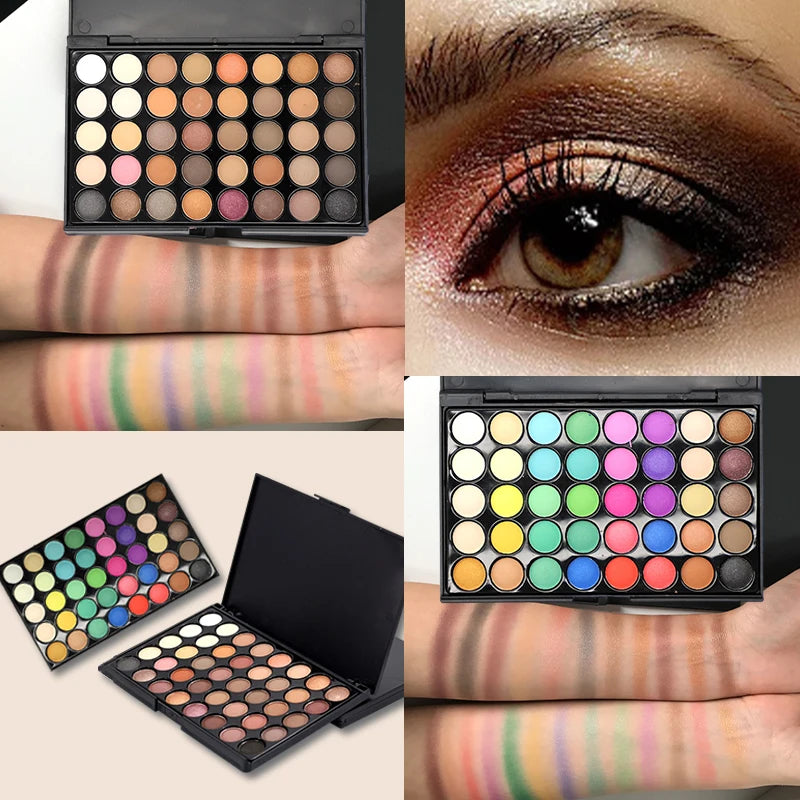The 40-Color Glitter Eyeshadow Palette