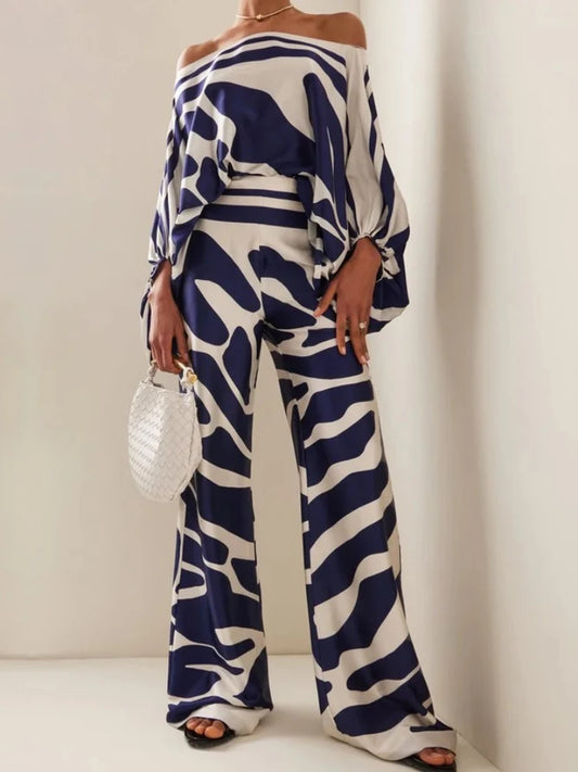 The Satin Wide-Leg Set