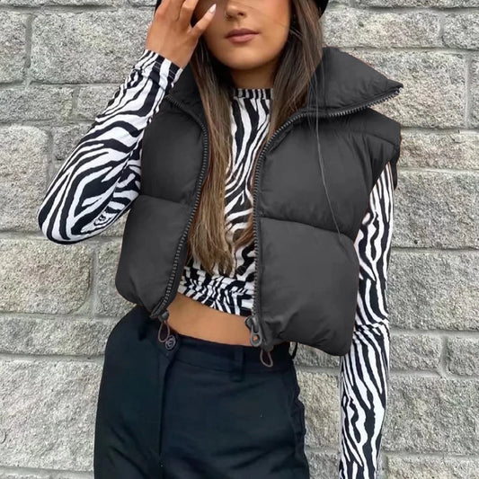 The Quilted Sleeveless Vest