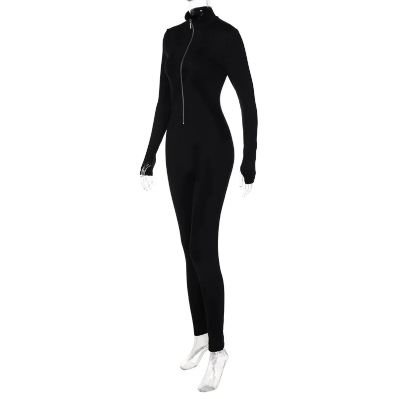 The Sporty Zip Workout Romper