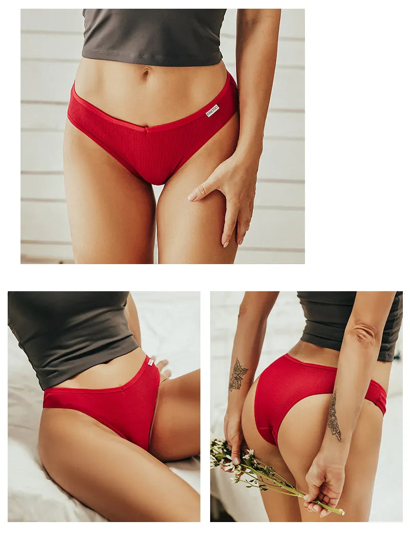 The 5-Pack Cotton Brazilian Brief Set