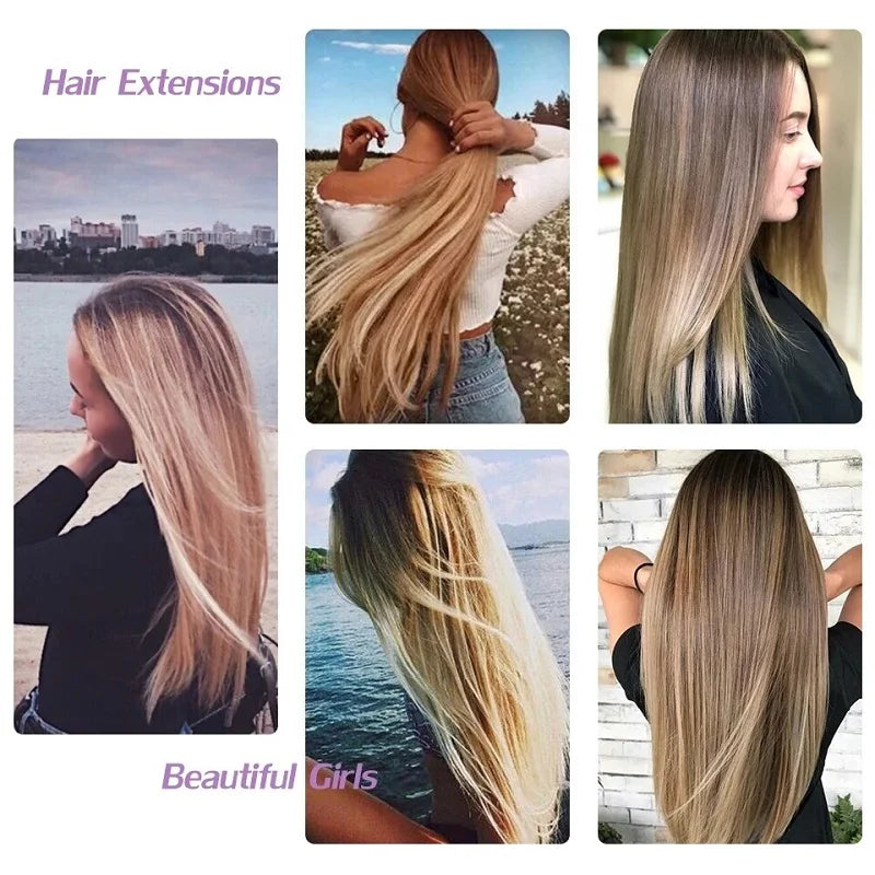 The 24-Inch 16-Clip Straight Hair Extensions