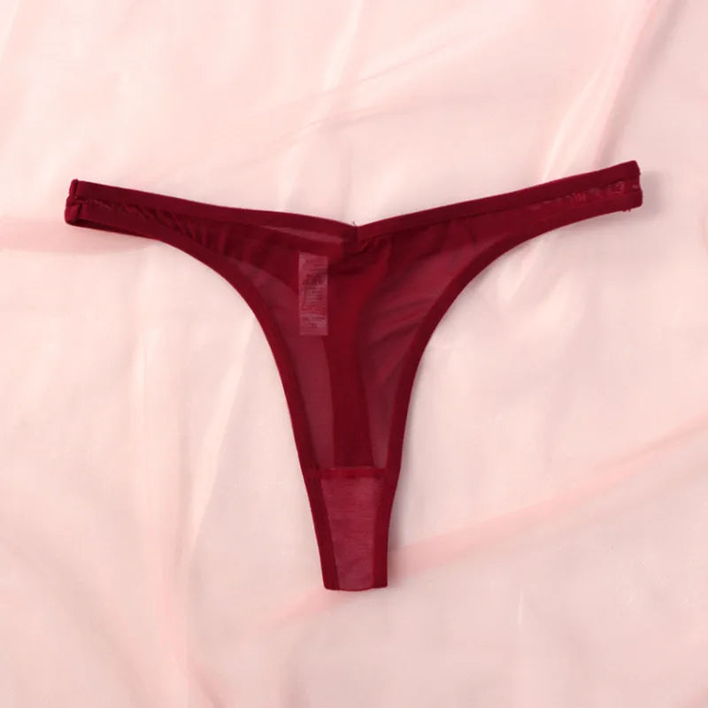 The Translucent Mesh T-Back Thong