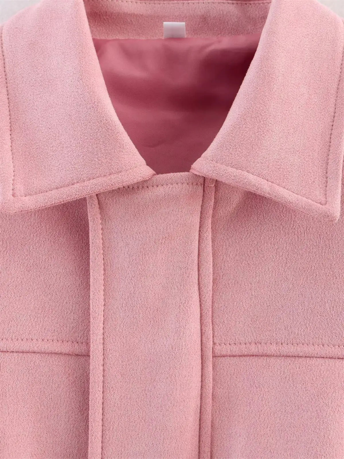 The Suede Oversized Bomber