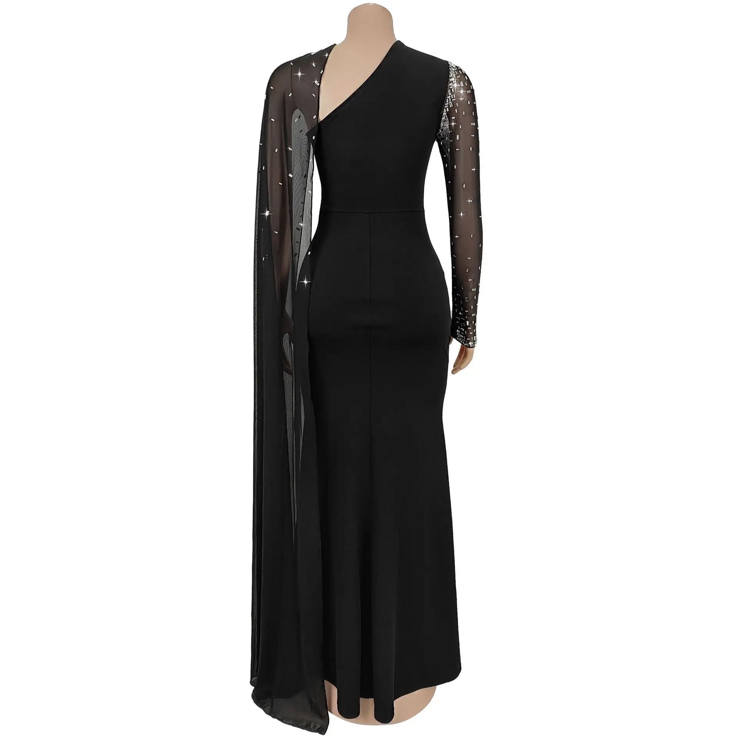 The African Rhinestone Party Gown