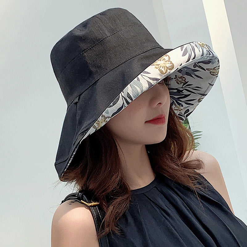 The Wide Brim Travel Bucket Hat