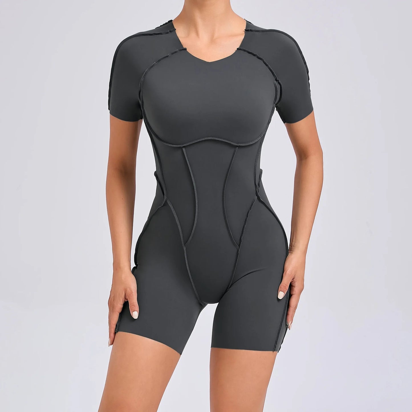 The V-Butt Push-Up Cycling Jumpsuit