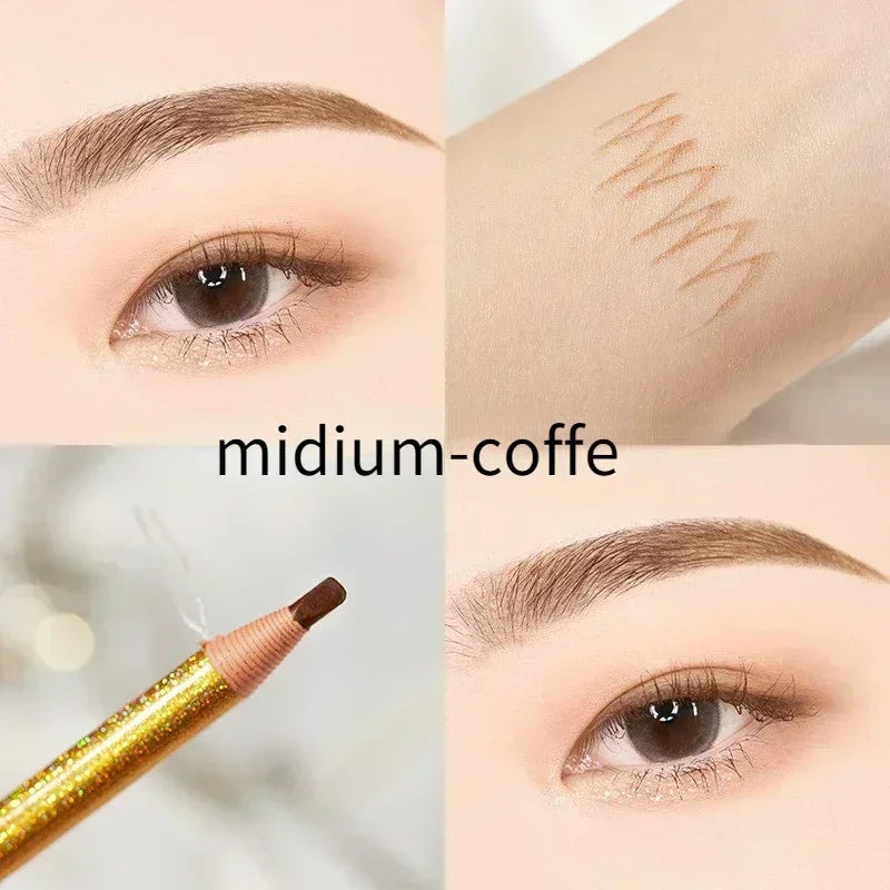 The 6-Color Waterproof Brow Pencil