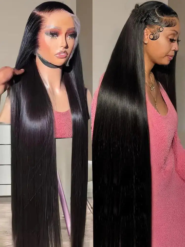 The 200 Density Brazilian Bone Straight Wig