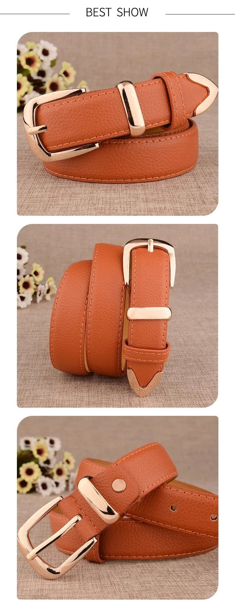 The Vintage Pin Buckle Trouser Belt
