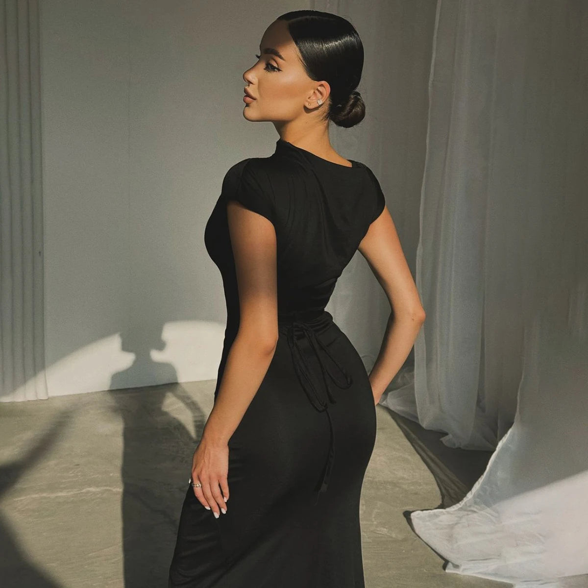 The Bandage Draped Maxi
