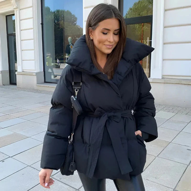 The Tie-Up Cotton Coat