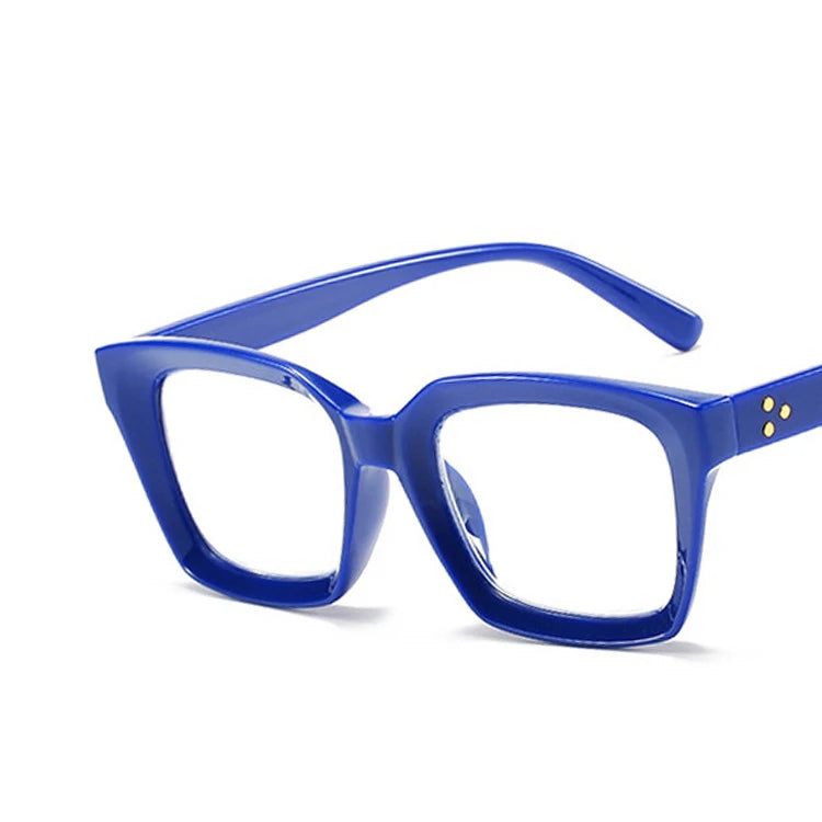 The Big Square Clear Computer Glasses