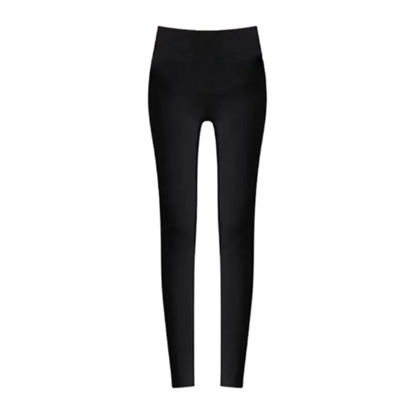 Fashion High Street Casual Women's High Waist Printed Bottom Pants New Women Reflective Tight Elastic Outerwear Pants