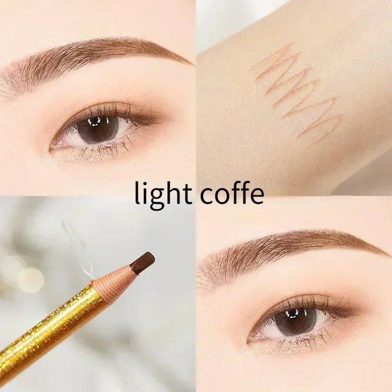 The 6-Color Waterproof Brow Pencil