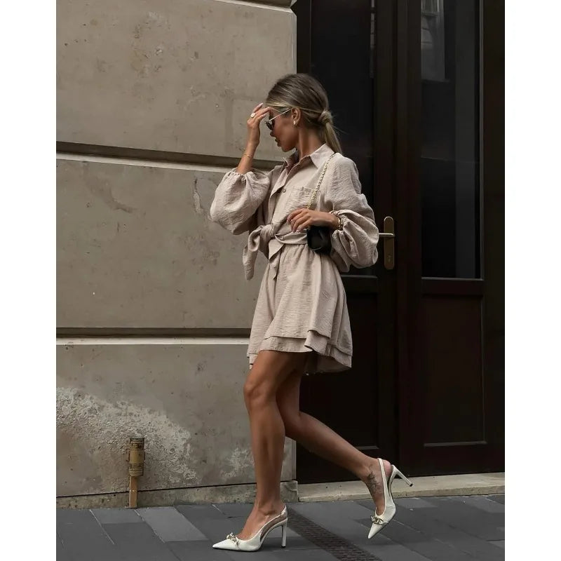 Casual Loose Short Sets For Women 2 Piece Sets Womens Outfits Spa Holiday Baggy Fashion Shorts Suits Woman Summer