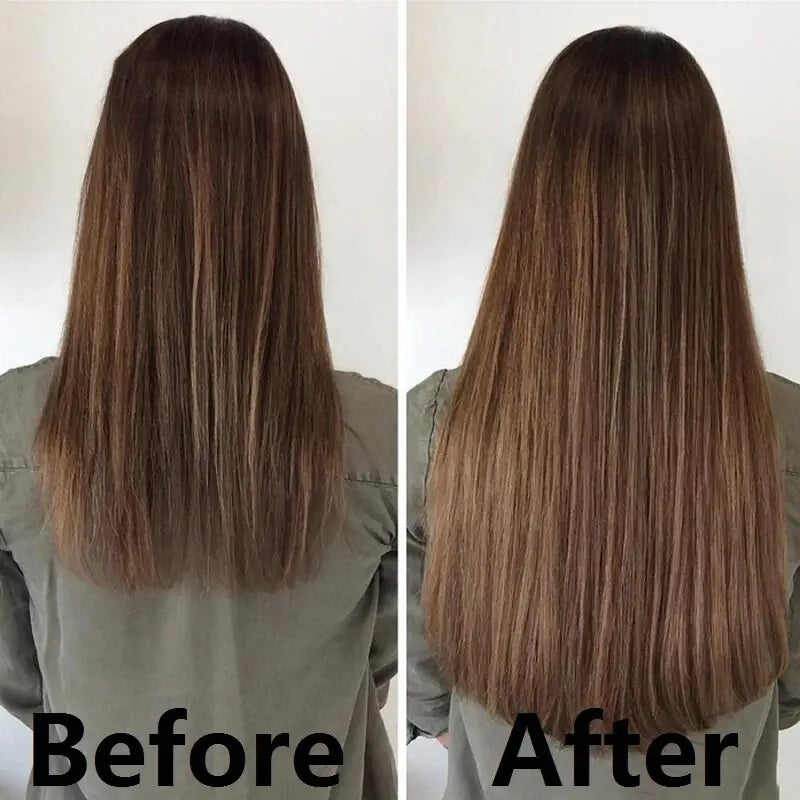 The 7-Piece Clip-In Straight Hair Extensions