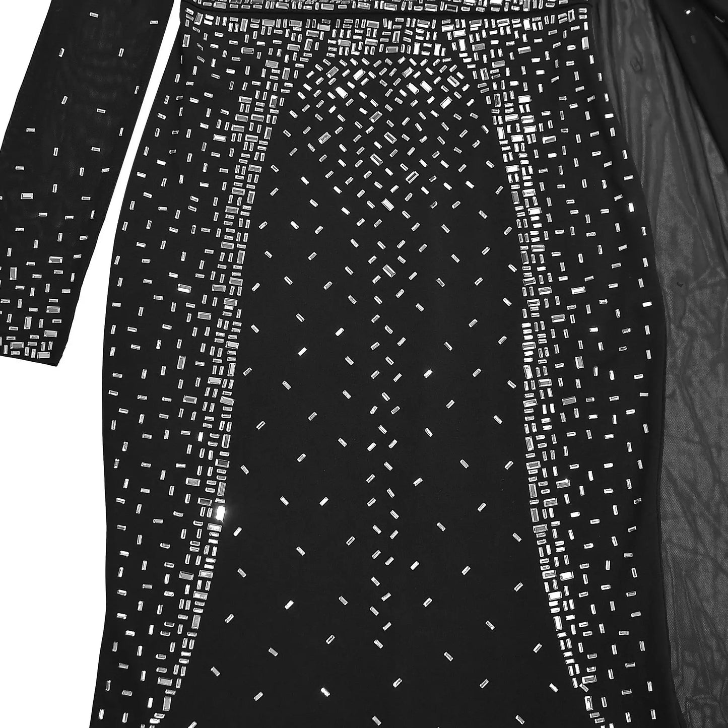 The African Rhinestone Party Gown