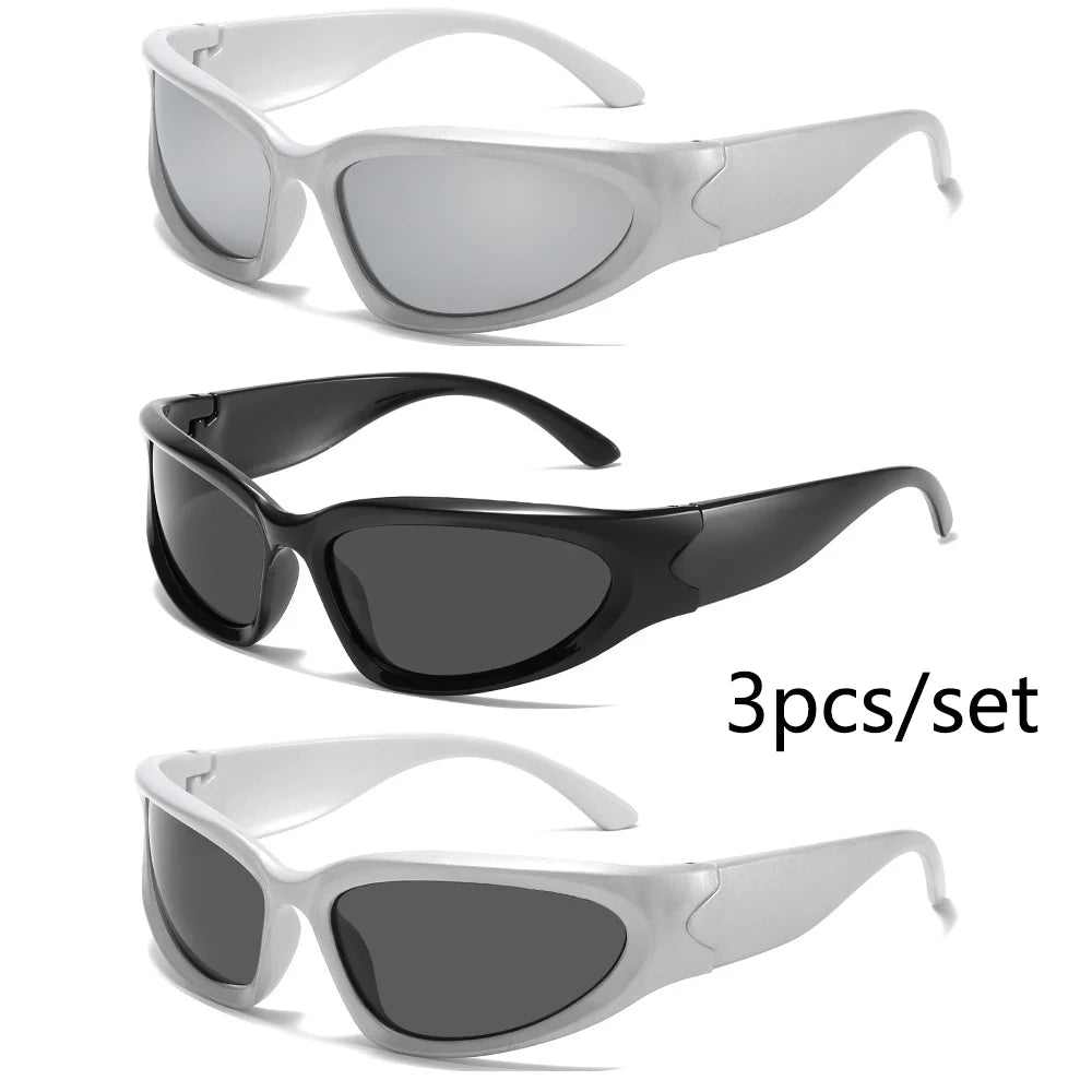 The Y2K Oval Mirror Shades