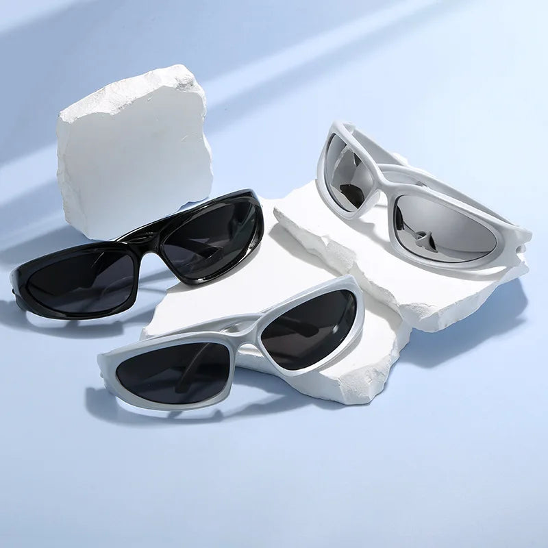 The Y2K Oval Mirror Shades
