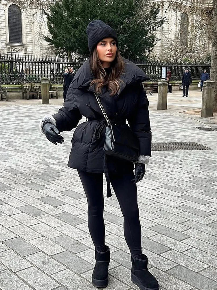 The Tie-Up Cotton Coat