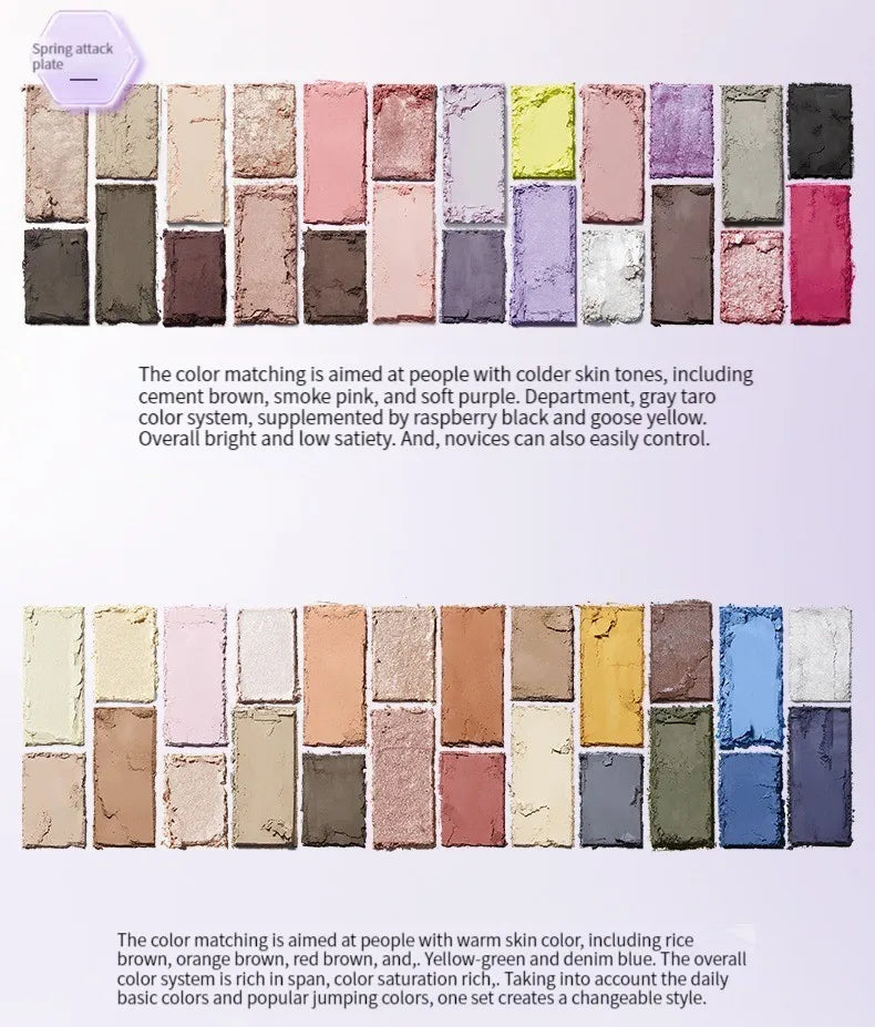 The 16-Color Chameleon Eyeshadow Palette