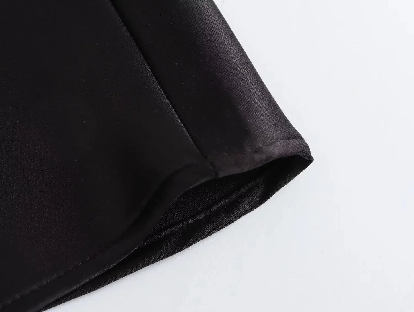 The Vintage Satin Straight Maxi