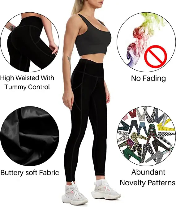 Ancient Egyptian Art Leggings Sexy History of Egypt High Waist Yoga Pants Casual Stretchy Leggins Design Fitness Gym Tights