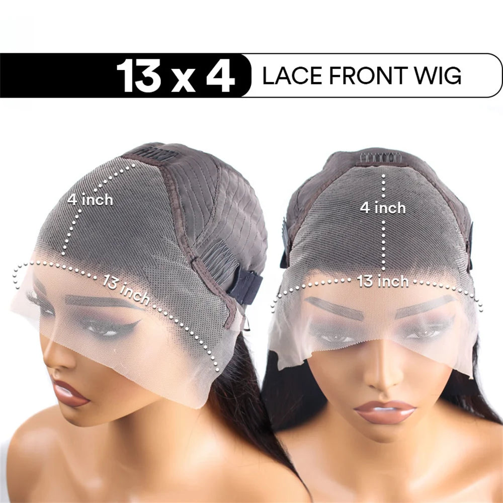 The 250 Density Deep Wave HD Lace Wig