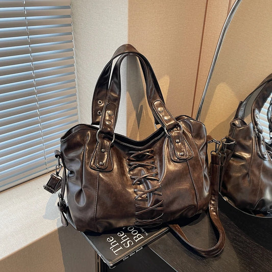 The Retro Crossbody Leather Purse