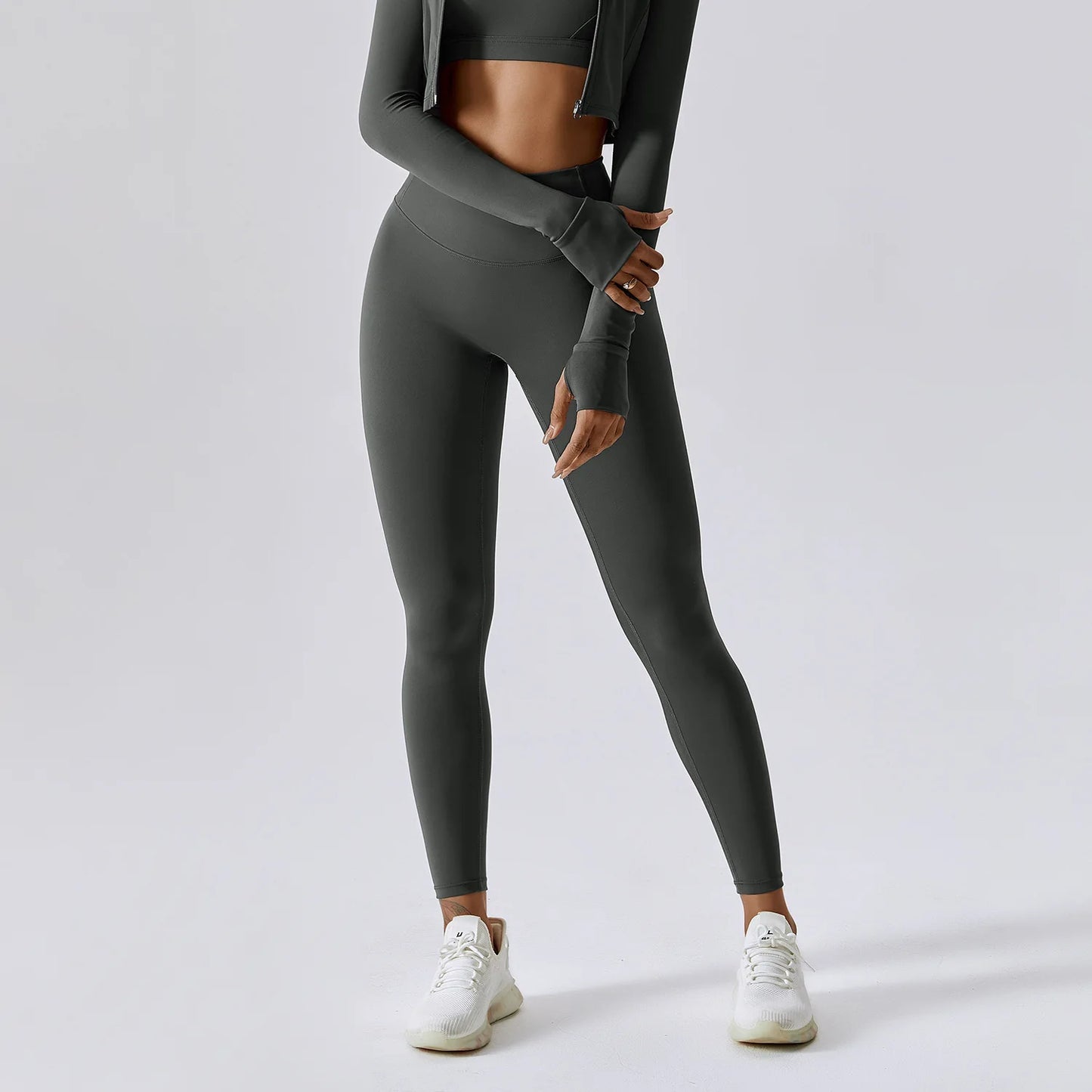 Butt Lifting Running Leggings Women 2025 High Waist Quick-Dry Naked Feel Yoga Pants Tummy Control Outdoor Workout Tights for Gym