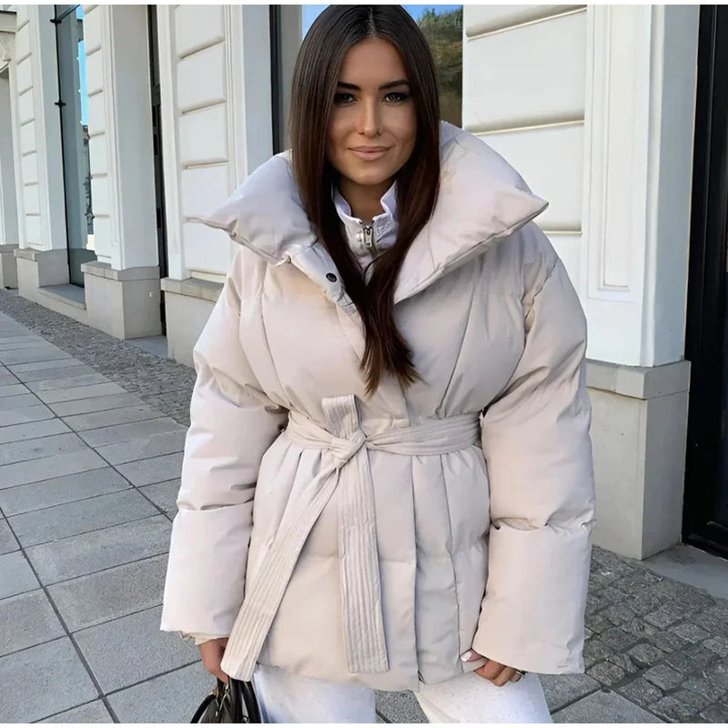 The Tie-Up Cotton Coat