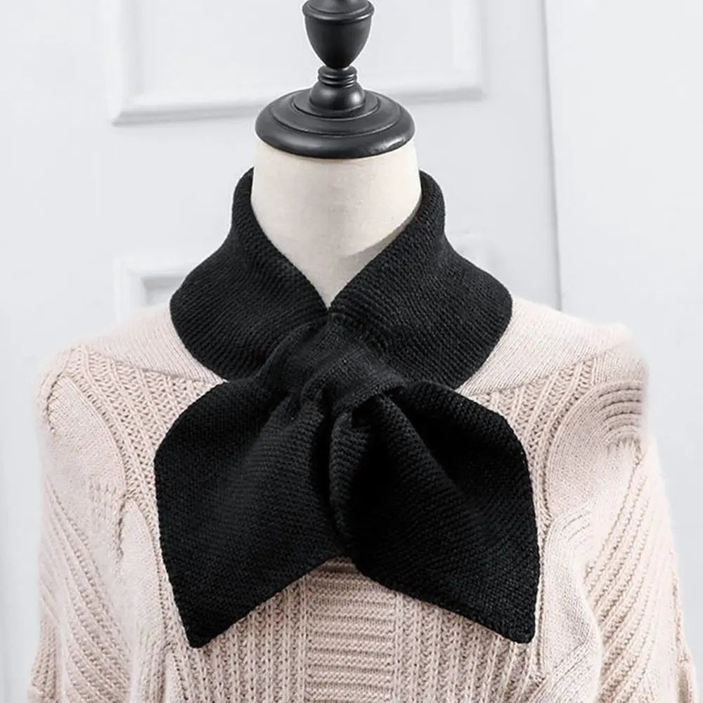 The Bowtie Knit Neck Warmer