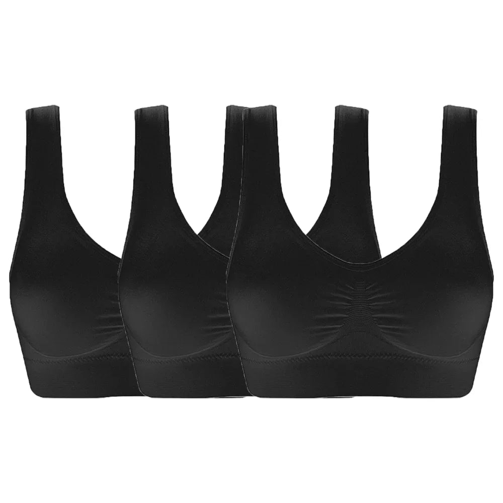 The Striped Seamless Sports Crop Bra