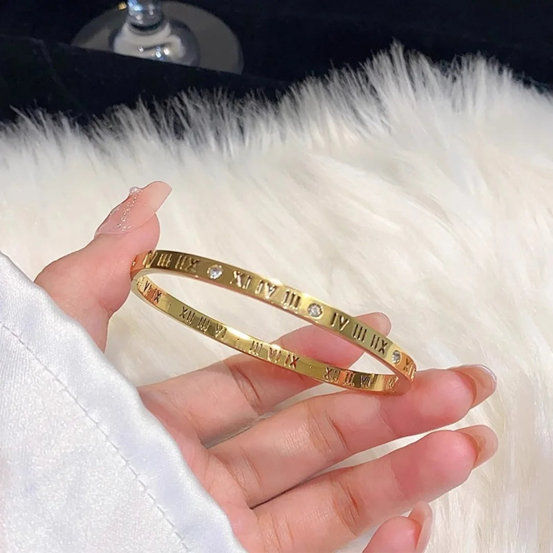 The Starry Sky Titanium Bangle